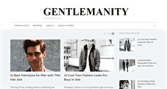 Desktop Screenshot of gentlemanity.com