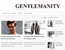Tablet Screenshot of gentlemanity.com